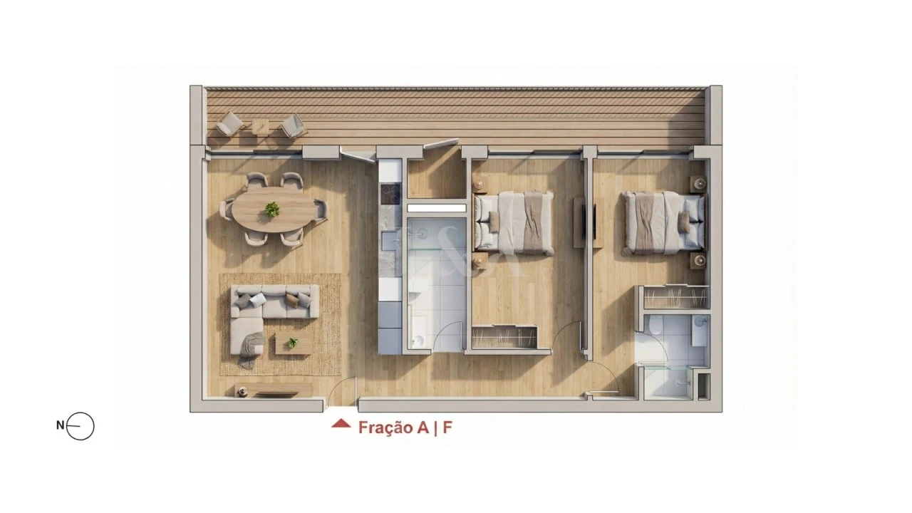 Apartamento T2 para Venda em Tavira (Santa Maria e Santiago) Foto 15