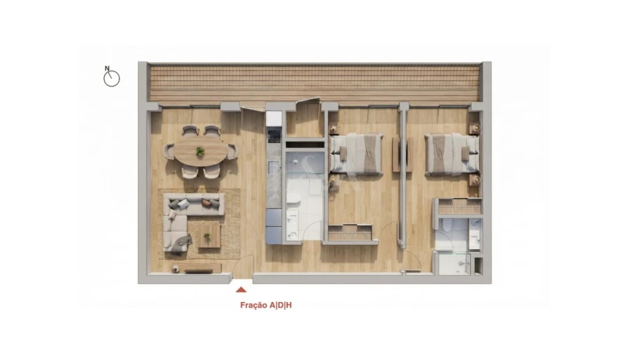 Apartamento T2 para Venda em Tavira (Santa Maria e Santiago) Foto 10