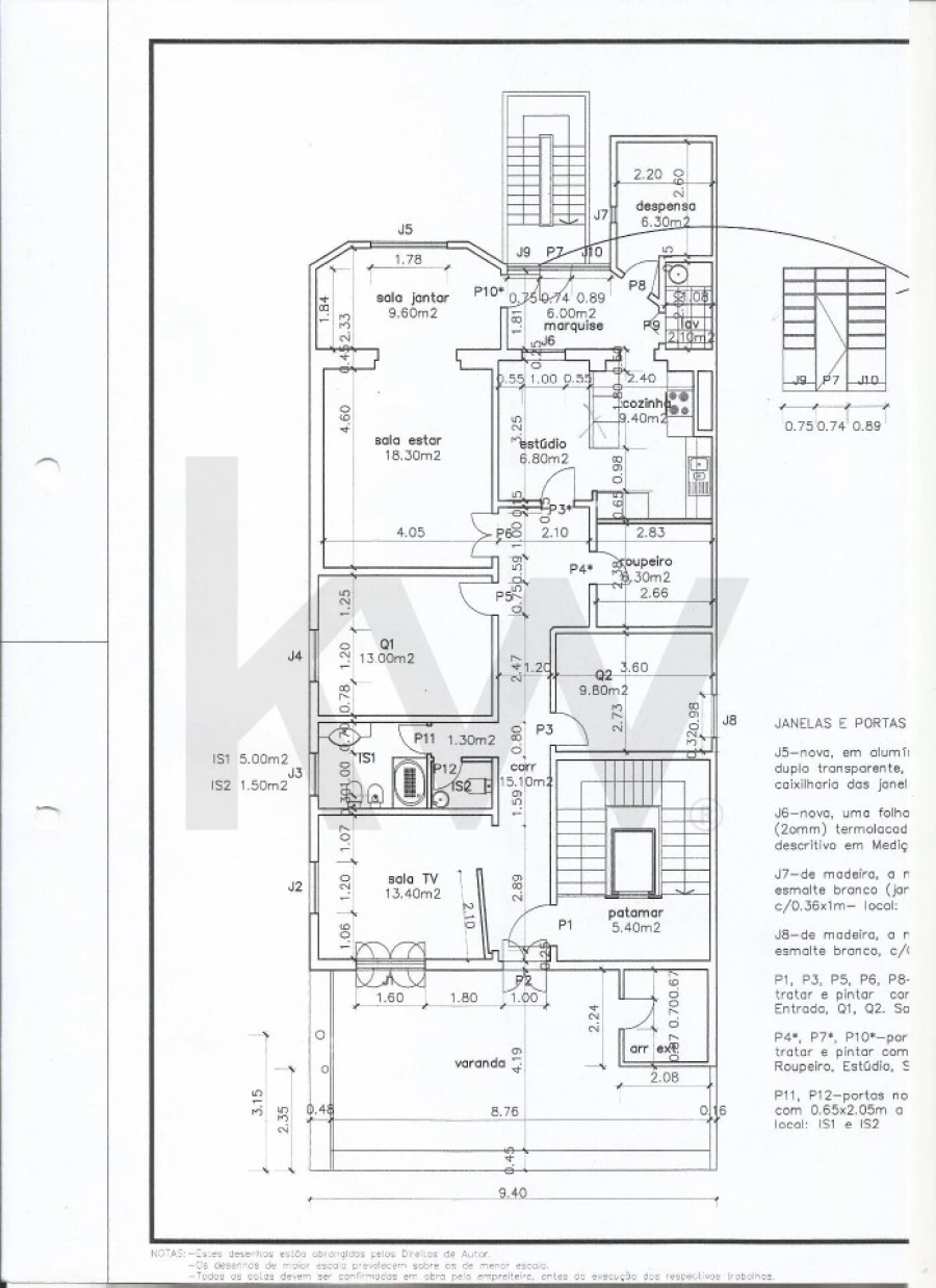 Apartamento T4 para Venda em Campo de Ourique Foto 18