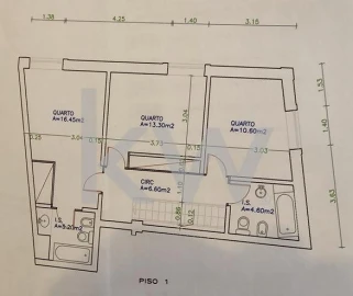 Apartamento T3 para Venda em Misericórdia