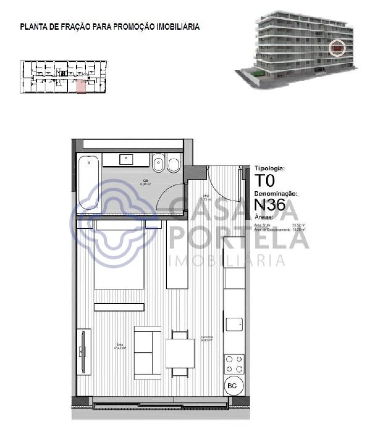Apartamento para Venda em São Mamede de Infesta e Senhora da Hora Foto 10