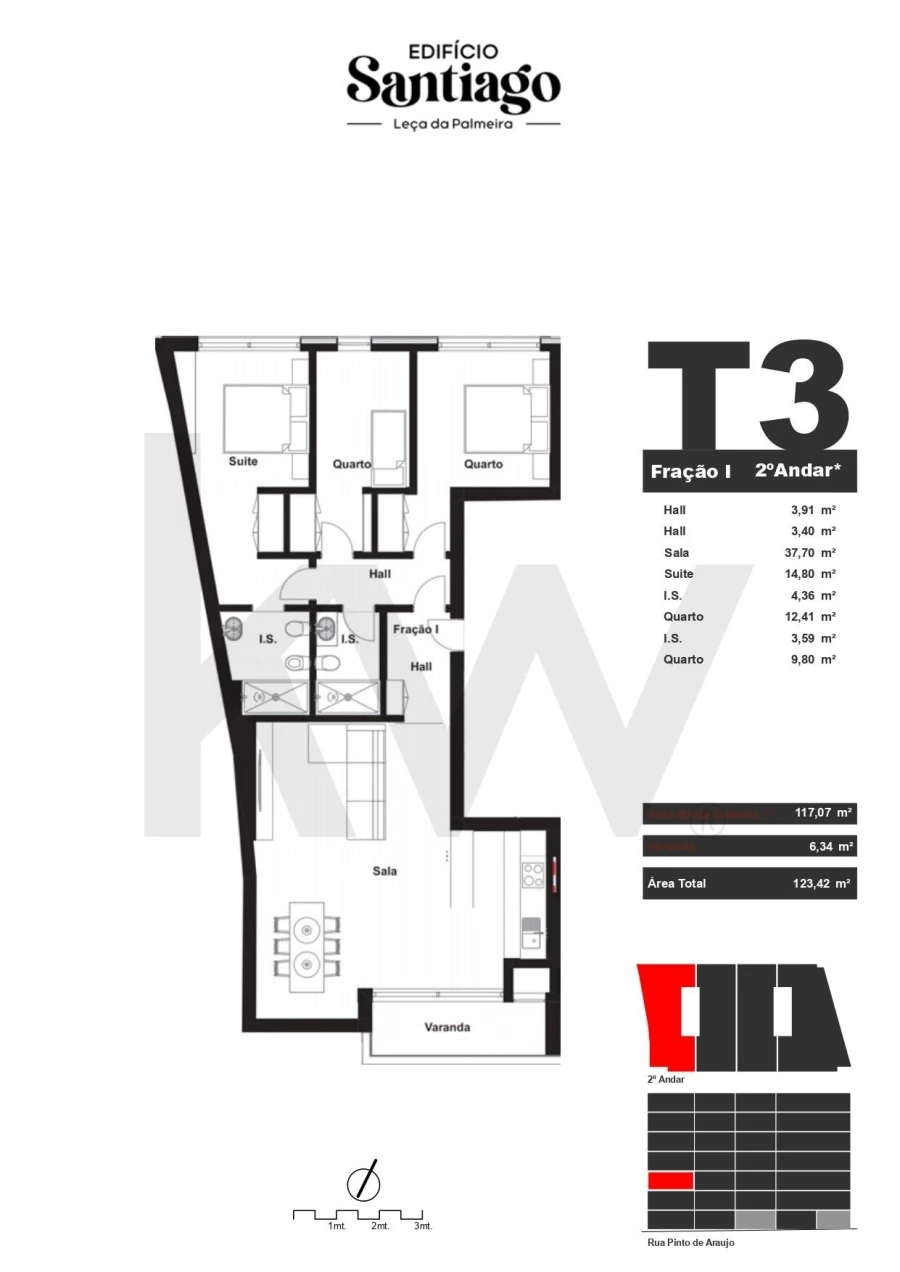 Apartamento T3 para Venda em Matosinhos e Leça da Palmeira Foto 21