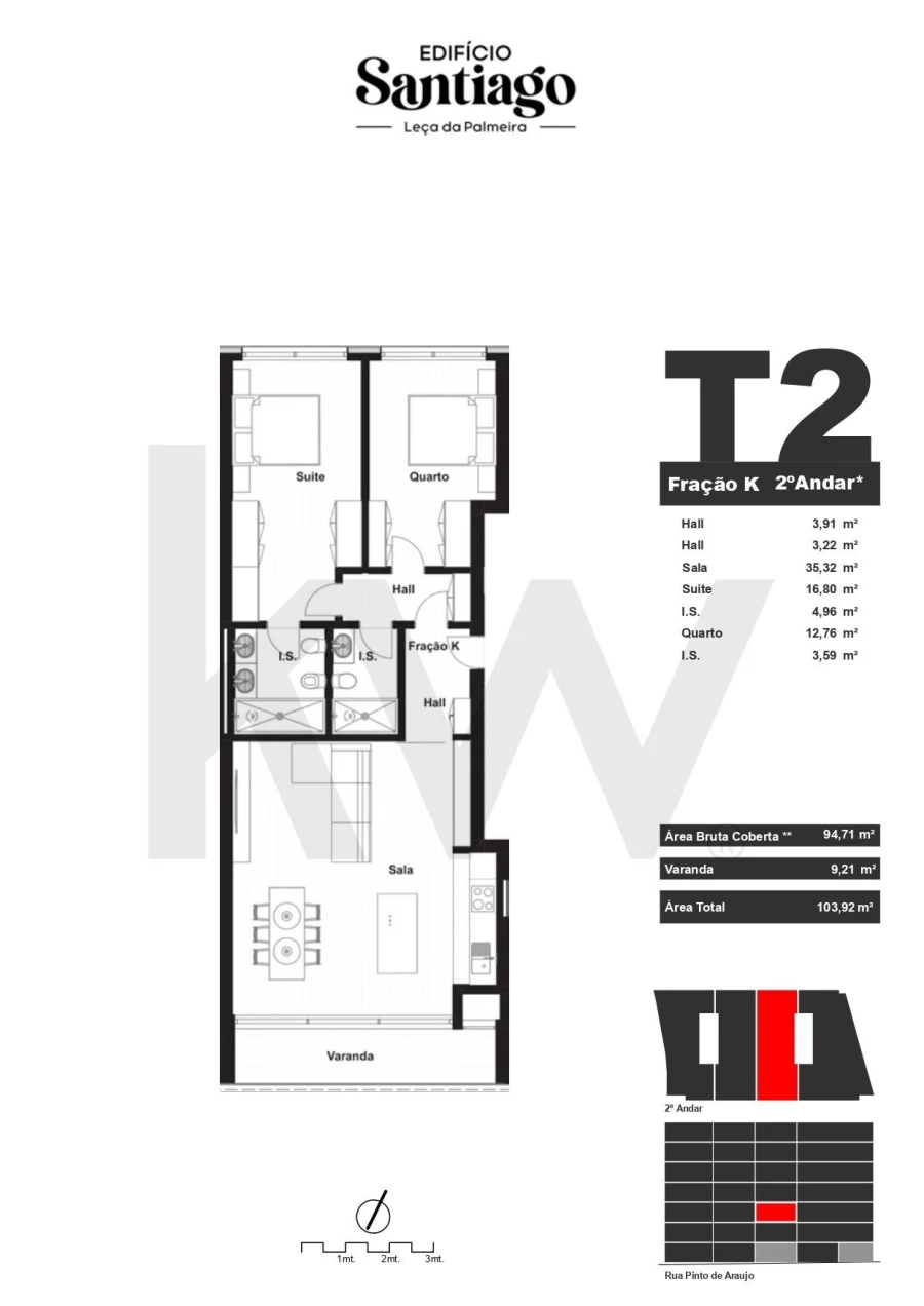 Apartamento T2 para Venda em Matosinhos e Leça da Palmeira Foto 4
