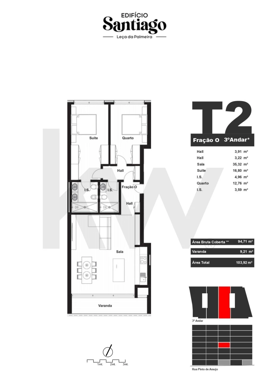Apartamento T2 para Venda em Matosinhos e Leça da Palmeira Foto 3