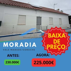 Moradia T2 para Venda em Coruche, Fajarda e Erra