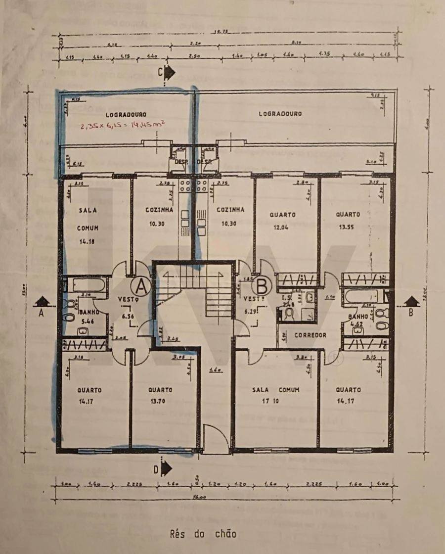 Apartamento T2 para Venda em Olhão Foto 14