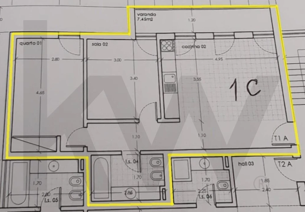 Apartamento T2 para Venda em Porches Foto 16