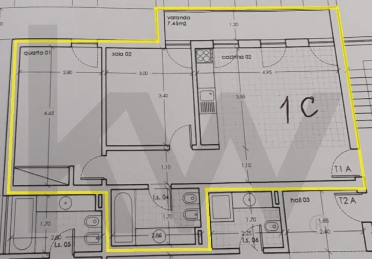 Apartamento T2 para Venda em Porches Foto 16