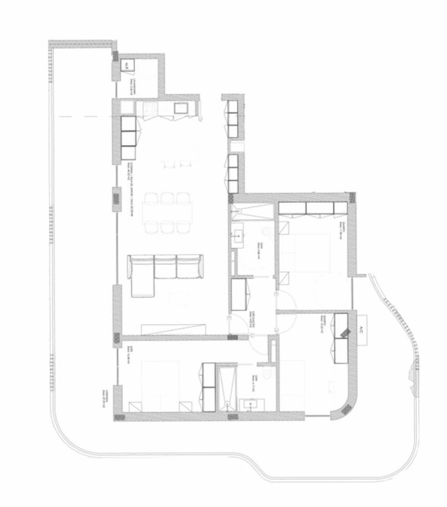 Apartamento T3 para Venda em Oliveira do Douro Planta 1