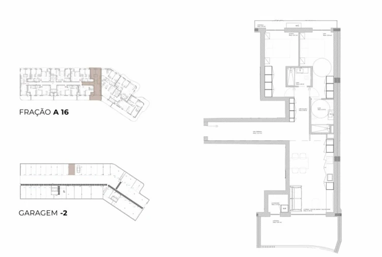 Apartamento T2 para Venda em Oliveira do Douro Planta 1
