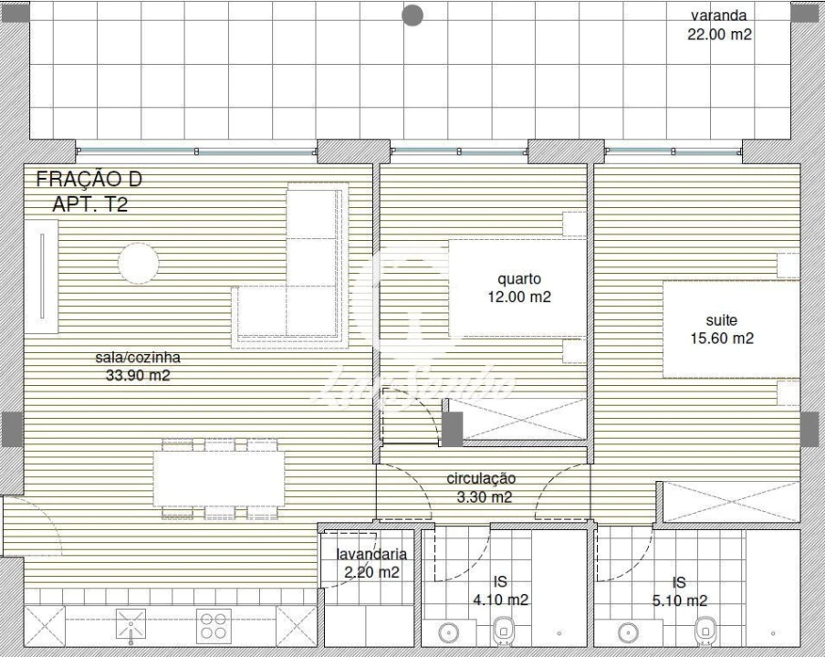 Apartamento T2 para Venda em Tamel (Santa Leocádia) e Vilar do Monte Foto 2