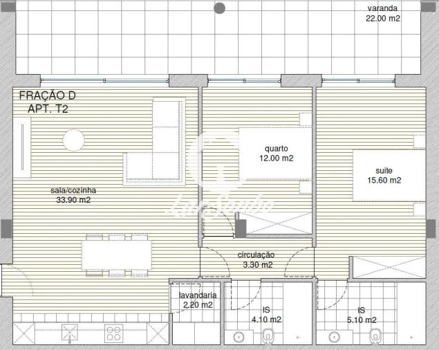 Apartamento T2 para Venda em Tamel (Santa Leocádia) e Vilar do Monte Foto 2