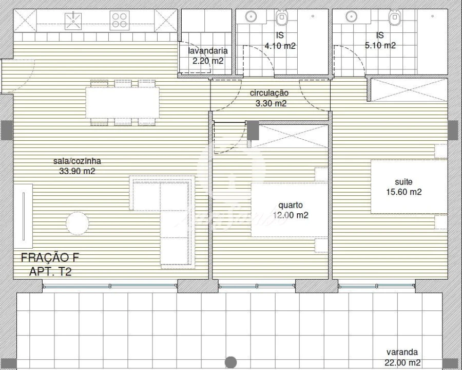 Apartamento T2 para Venda em Tamel (Santa Leocádia) e Vilar do Monte Foto 2