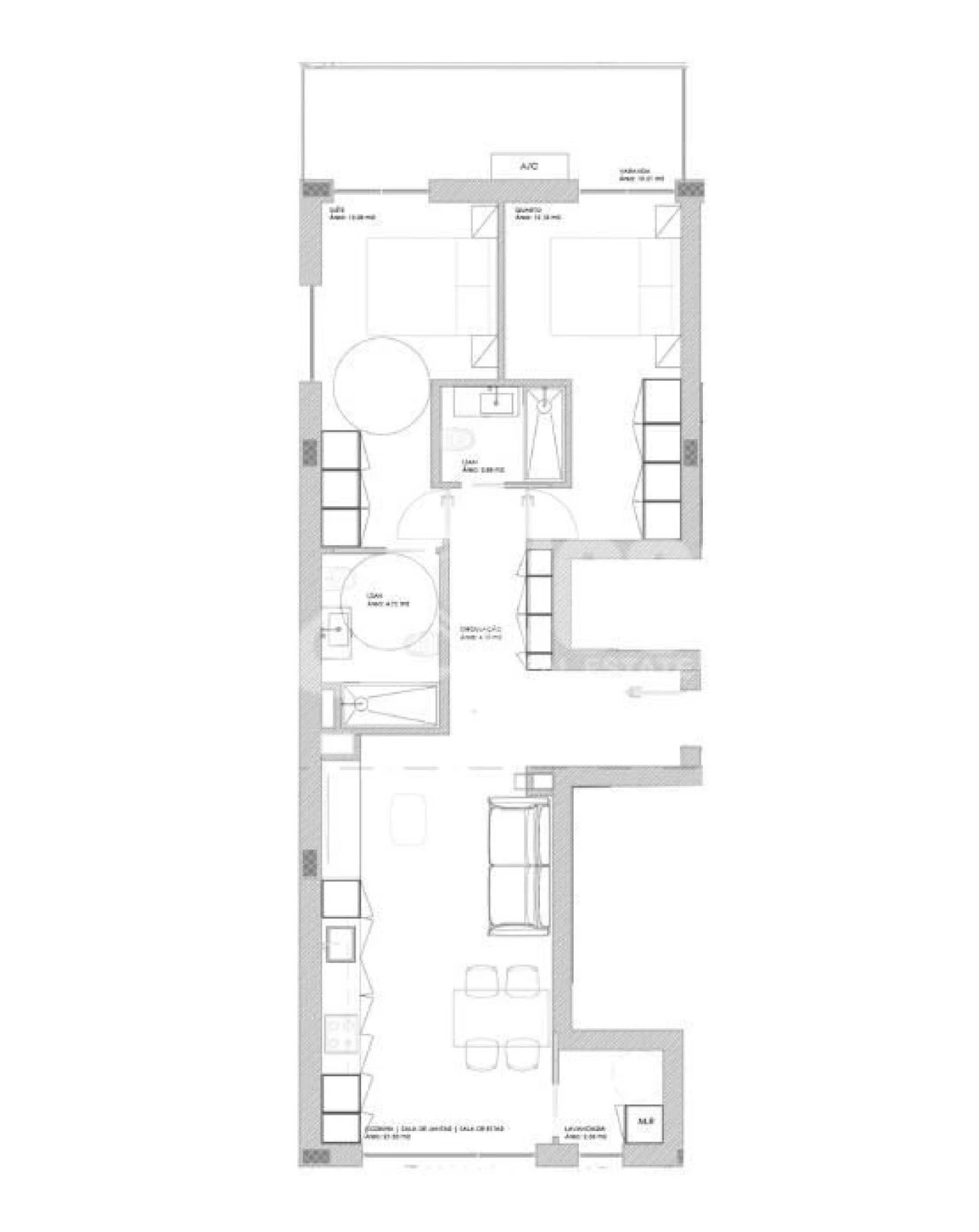 Apartamento T2 para Venda em Oliveira do Douro Foto 13