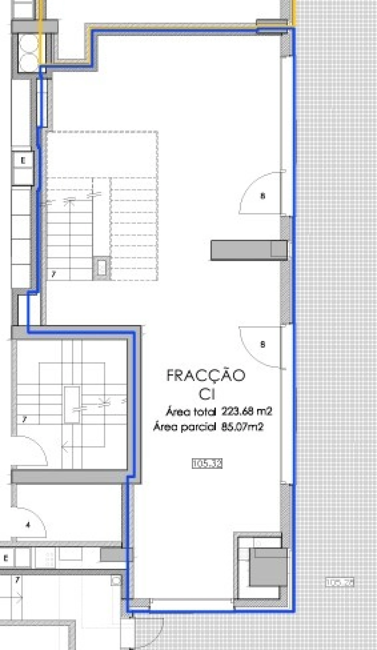 Loja para Arrendamento em Lumiar Planta 2