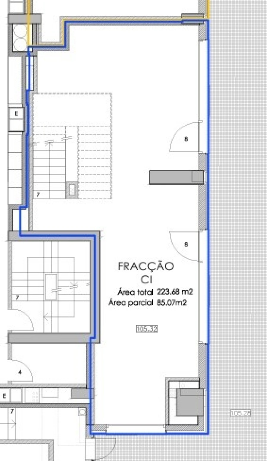 Loja para Arrendamento em Lumiar Planta 2