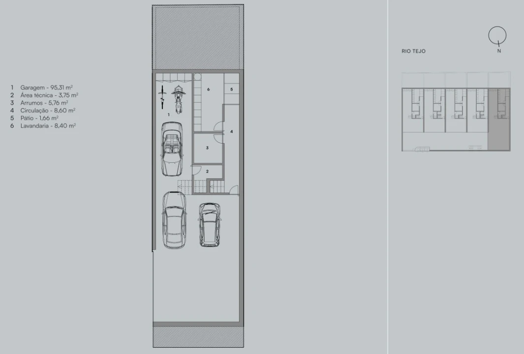 Moradia T5 para Venda em Alcantara Planta 4