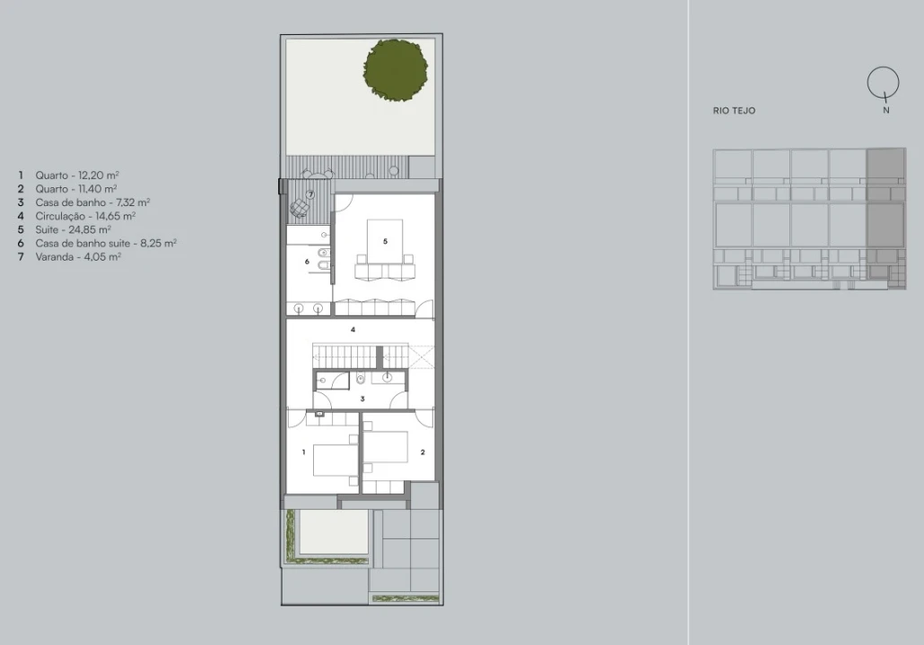 Moradia T5 para Venda em Alcantara Planta 2