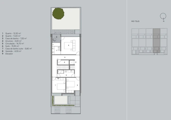 Moradia T5 para Venda em Alcantara Planta 2