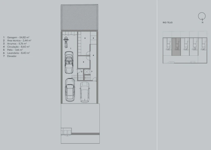Moradia T5 para Venda em Alcantara Planta 4