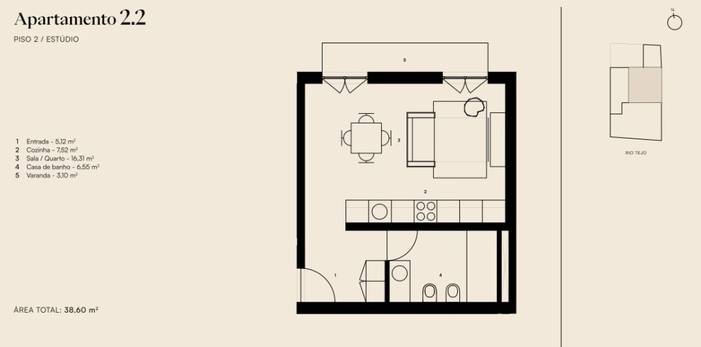 Apartamento para Venda em Alcantara Planta 1