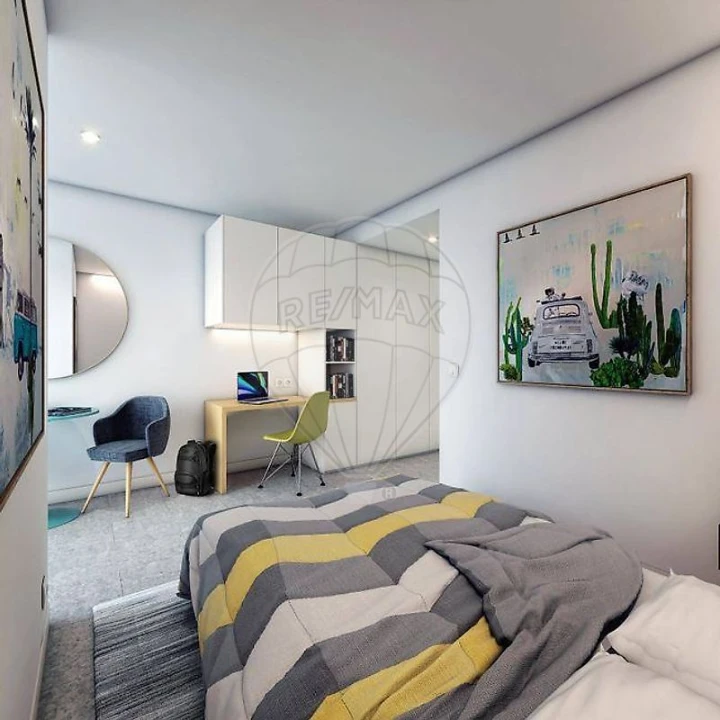 Apartamento T0 para Venda em Santo Antonio dos Olivais Foto 6