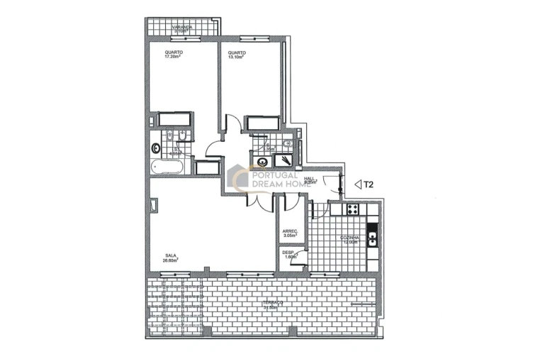 Apartamento T2 para Venda em Albufeira e Olhos de Água Foto 23