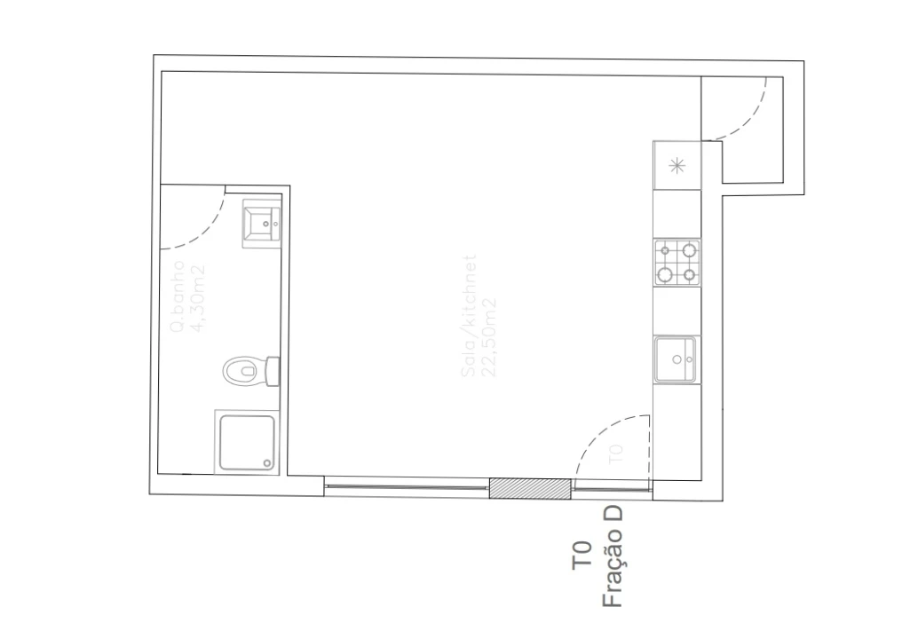 Apartamento T0 para Venda em Matosinhos e Leça da Palmeira Foto 29