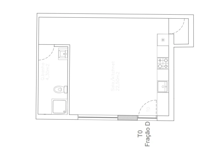 Apartamento T0 para Venda em Matosinhos e Leça da Palmeira Foto 29