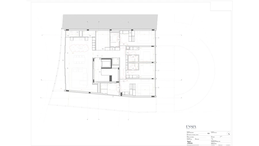 Apartamento T4 para Venda em Aldoar, Foz do Douro e Nevogilde Planta 1