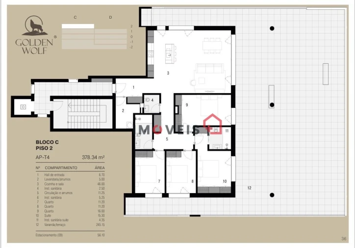 Apartamento T4 para Venda em Leiria, Pousos, Barreira e Cortes Foto 10