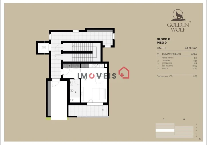 Apartamento T0 para Venda em Leiria, Pousos, Barreira e Cortes Foto 5