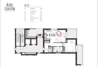 Apartamento T1 para Venda em Leiria, Pousos, Barreira e Cortes