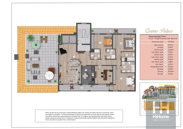 Apartamento T4 para Venda em Funchal (Se) Foto 34