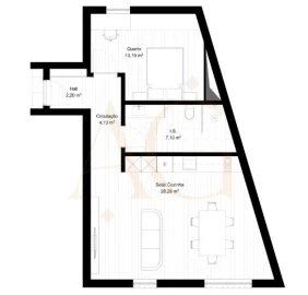 Apartamento T1 para Venda em Portimão