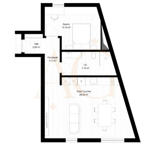 Apartamento T1 para Venda em Portimão Foto 14