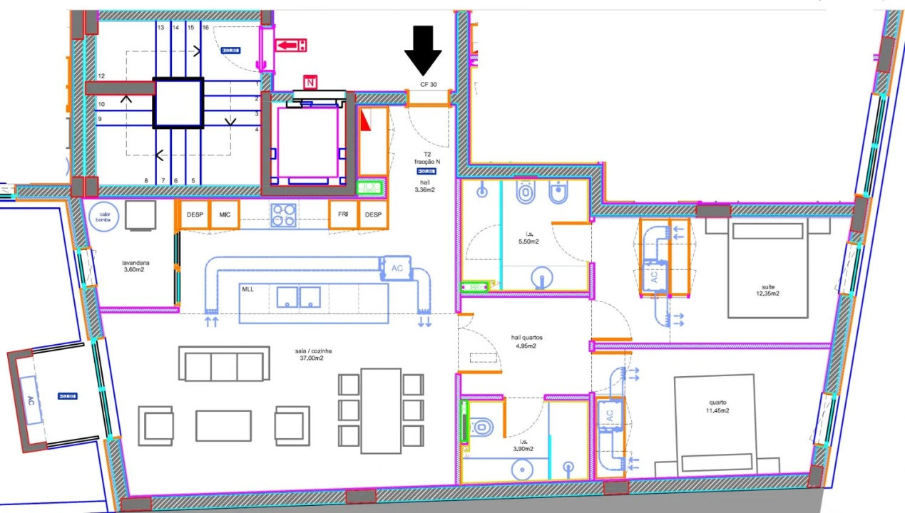 Apartamento T2 para Venda em São Bernardo Foto 13