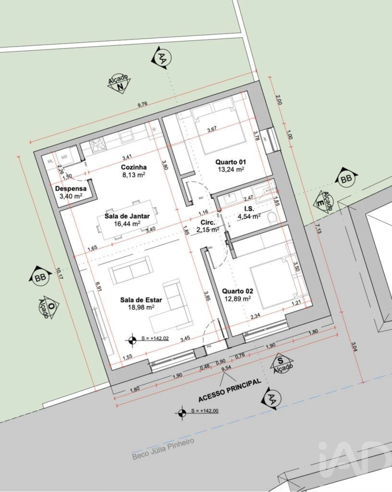 Moradia T2 para Venda em Moita dos Ferreiros Foto 21
