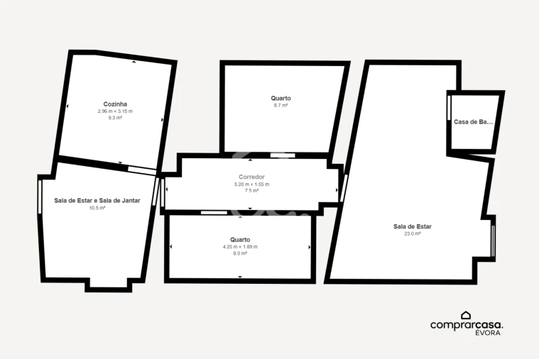 Moradia T2 para Venda em São Miguel de Machede Foto 16