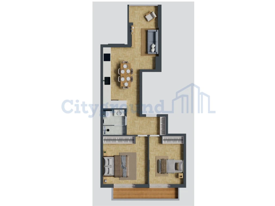 Apartamento T2 para Venda em São Vicente Foto 23