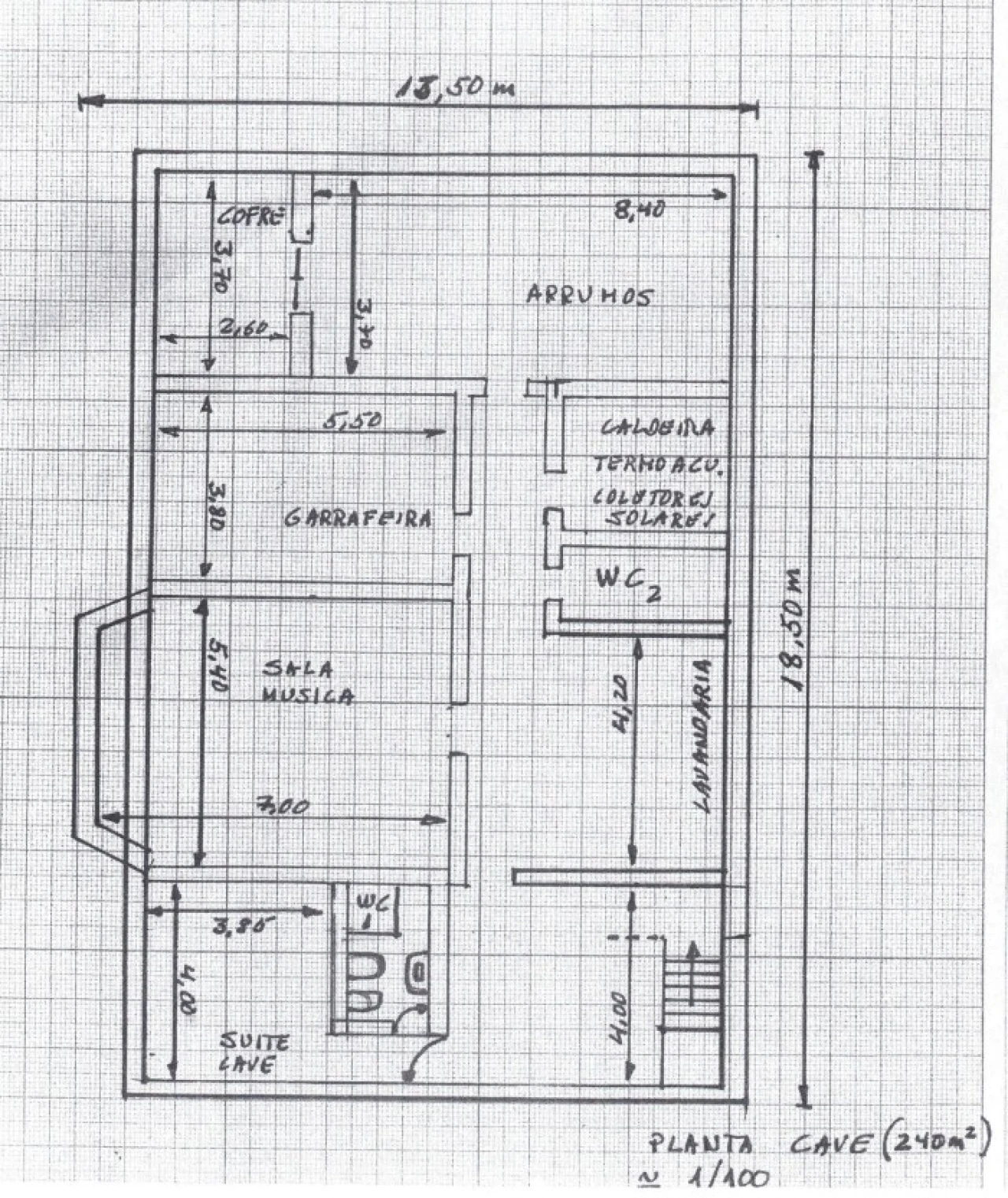 Moradia T7 para Venda em Lordelo do Ouro e Massarelos Planta 4