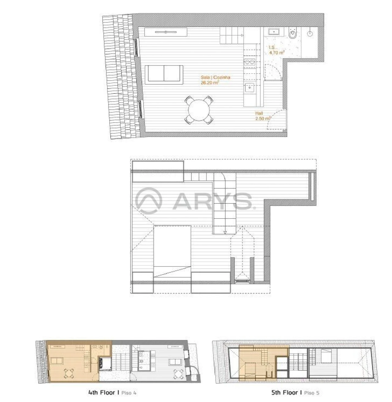 Apartamento T0 para Venda em Cedofeita, Santo Ildefonso, Sé, Miragaia, São Nicolau e Vitória Foto 2