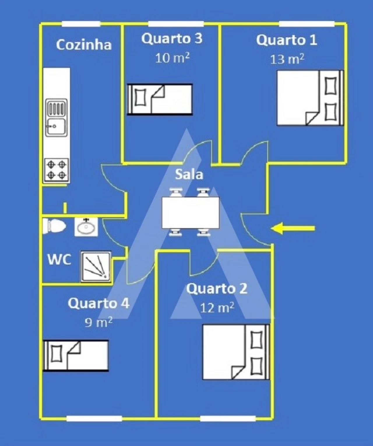 Apartamento T4 para Venda em Odivelas Foto 5