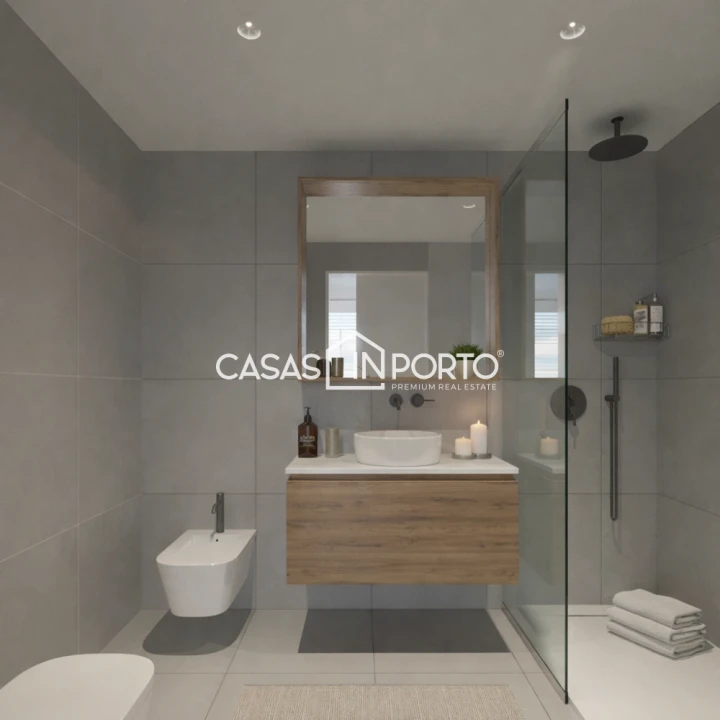 Apartamento T1 para Venda em Canidelo Foto 5