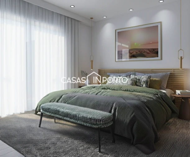 Apartamento T1 para Venda em Canidelo Foto 4