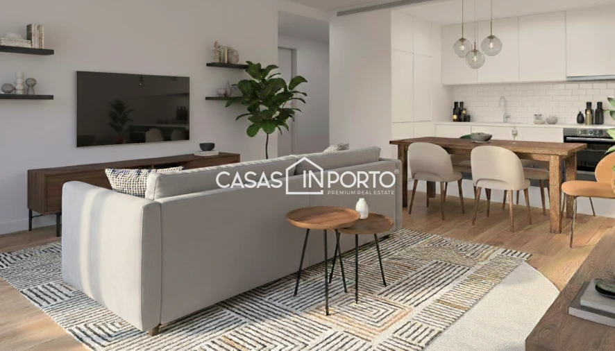 Apartamento T1 para Venda em Canidelo Foto 1