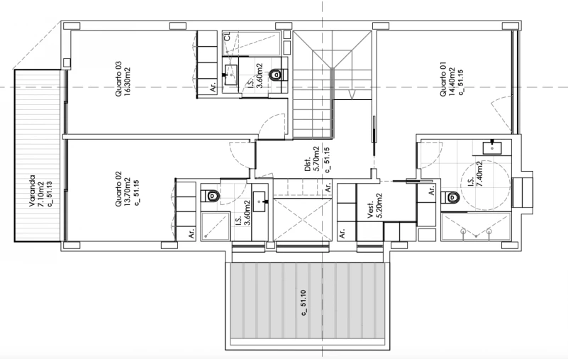 Moradia T3 para Venda em São Felix da Marinha Foto 46