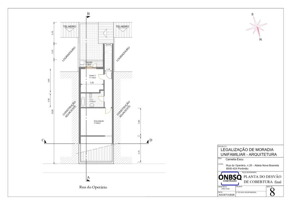 Quinta T3 para Venda em Portimão Planta 7