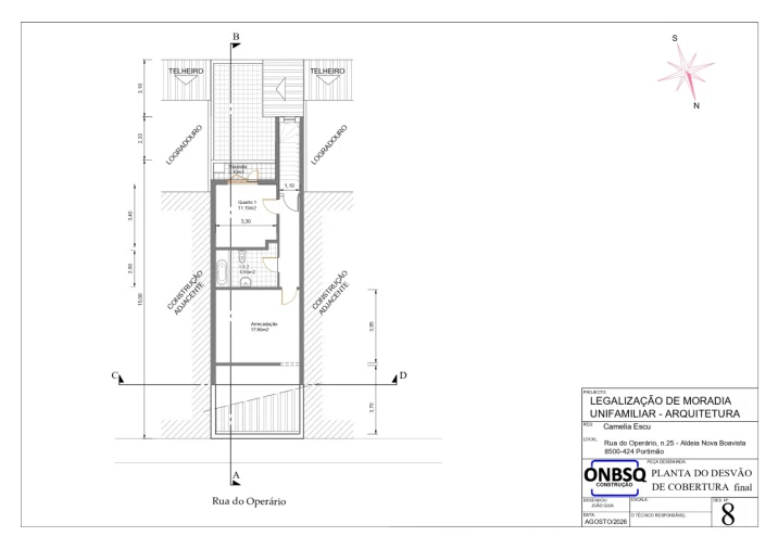 Quinta T3 para Venda em Portimão Planta 7