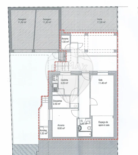 Apartamento T1 para Venda em Rio Tinto